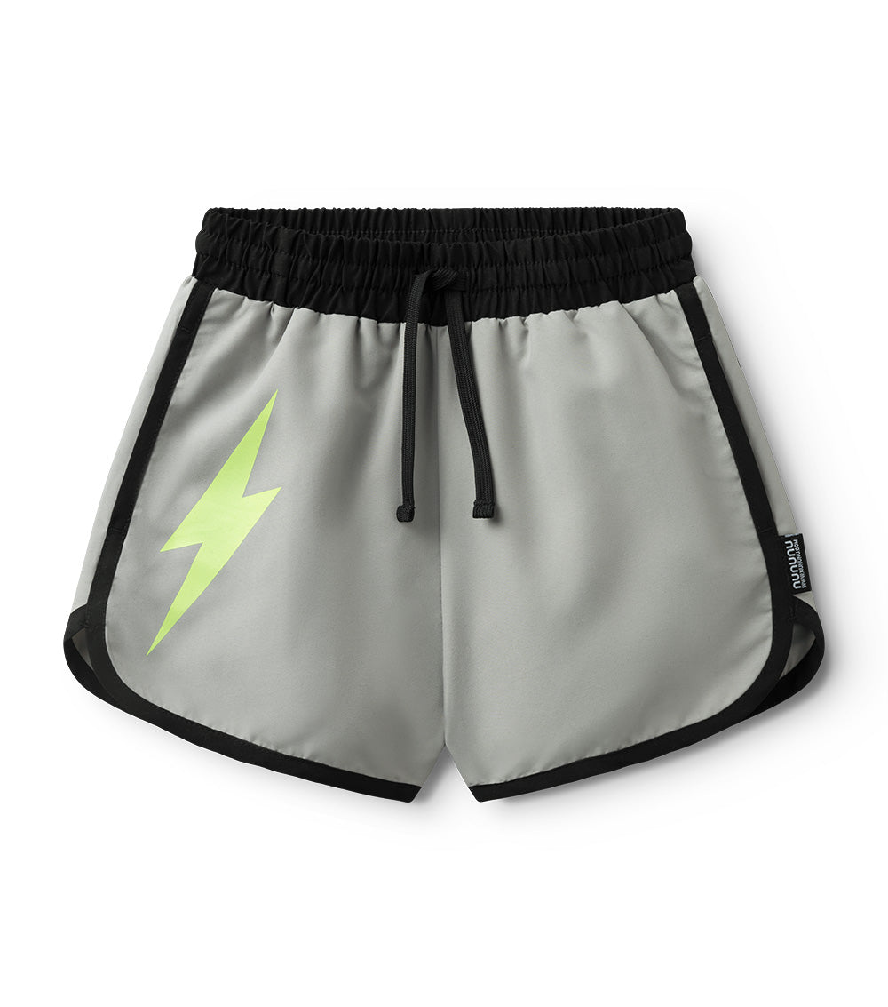 Nununu Masking Tape Surf Shorts -  Black