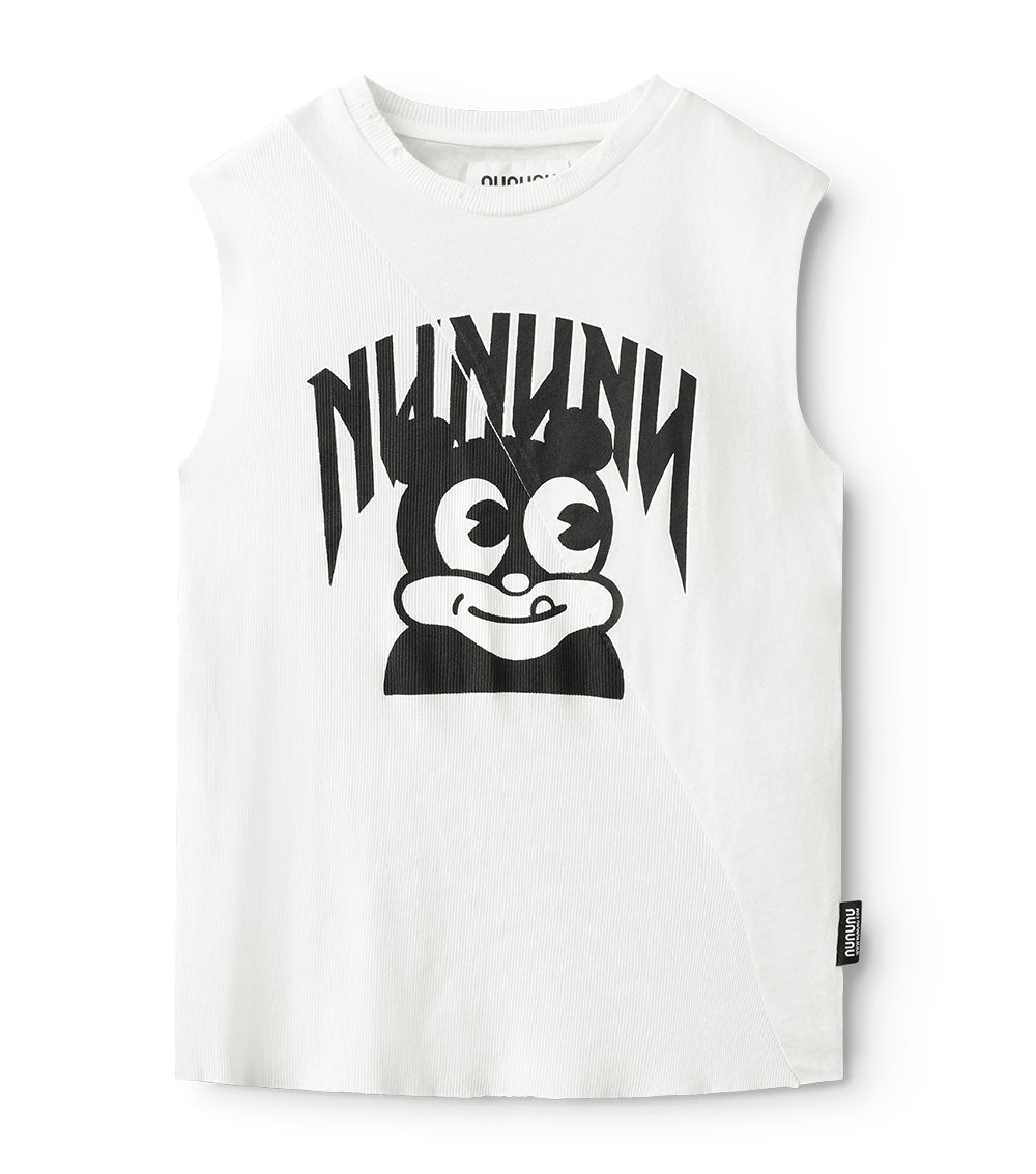 NUNUNU Curious Much? Tank Top Natural