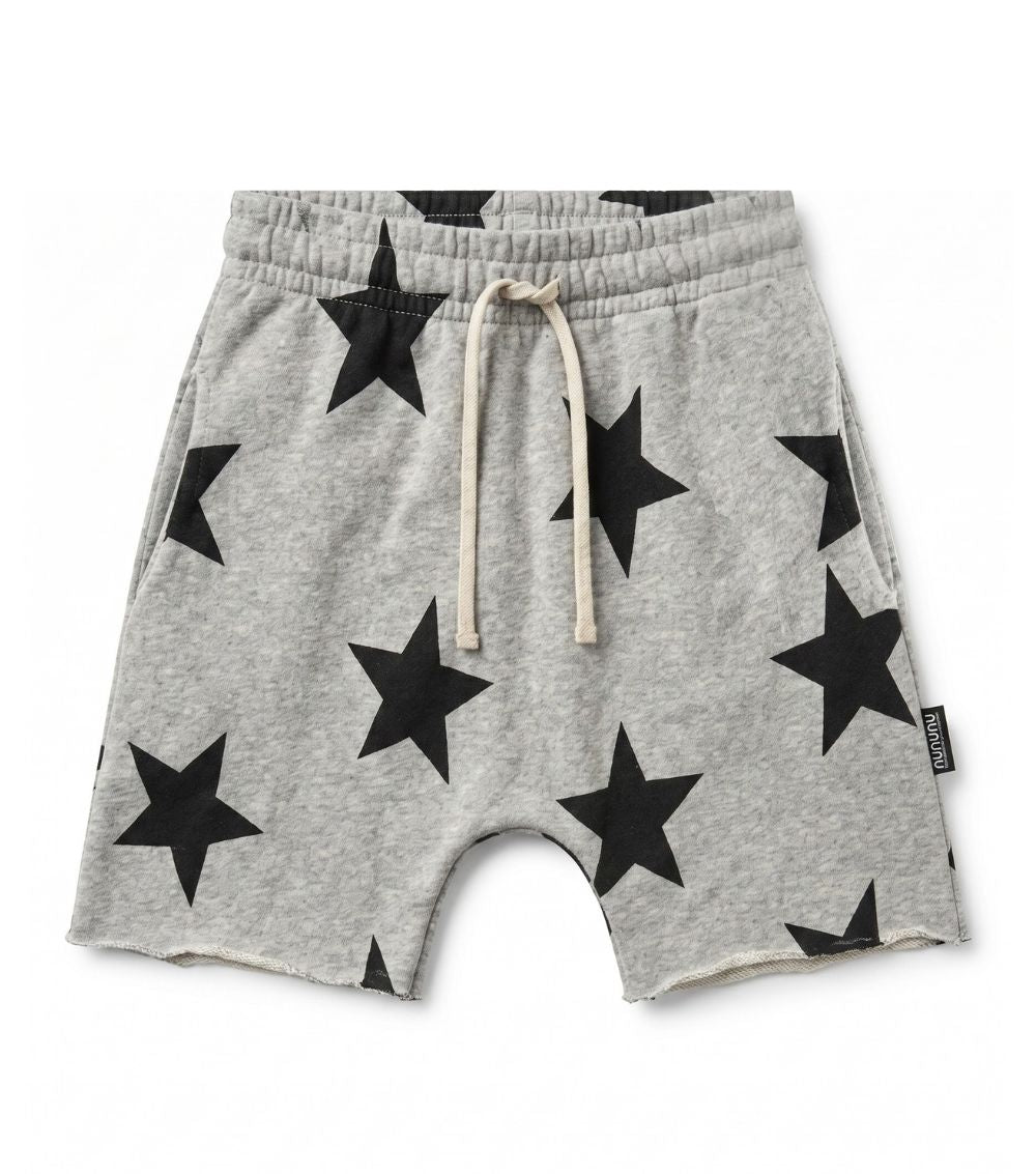 star rounded sweatshorts – NUNUNU