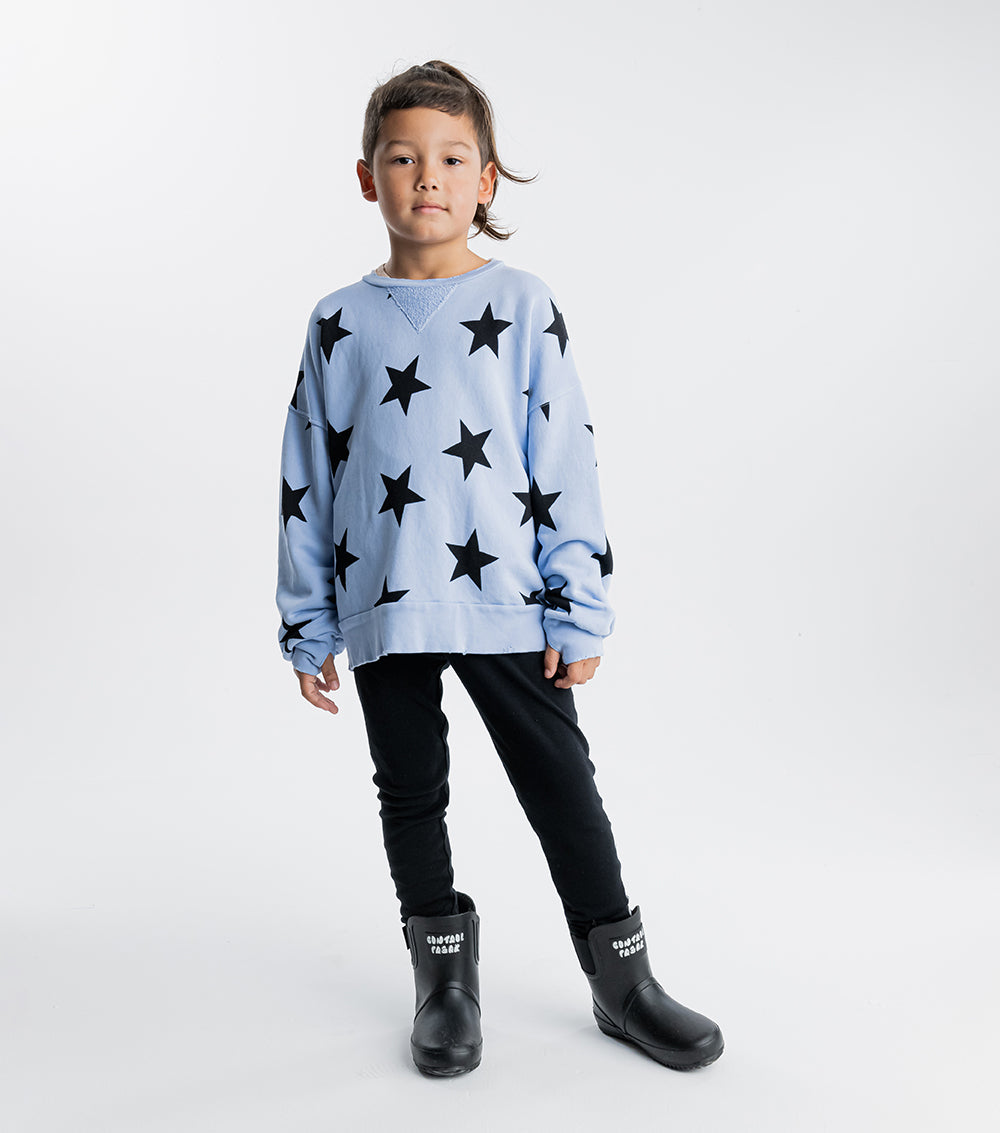 Blue hotsell star sweatshirt