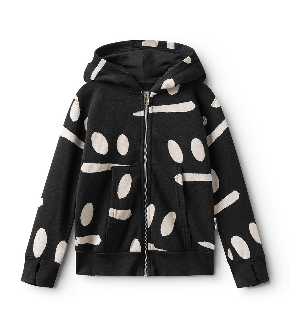 smirks zip hoodie – NUNUNU