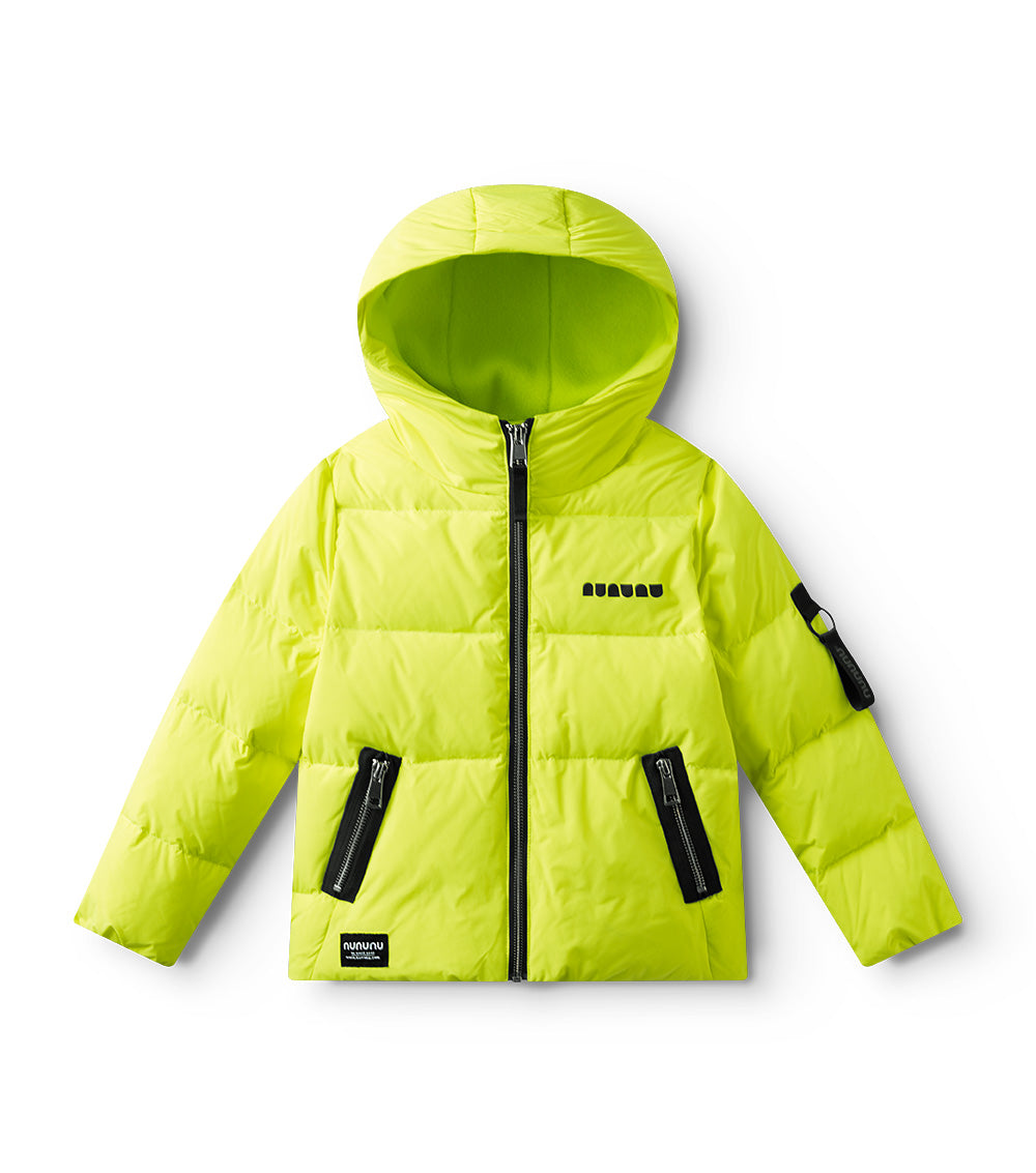 中綿ジャケット　ライムグリーン nugu puffy down jacket – NUNUNU