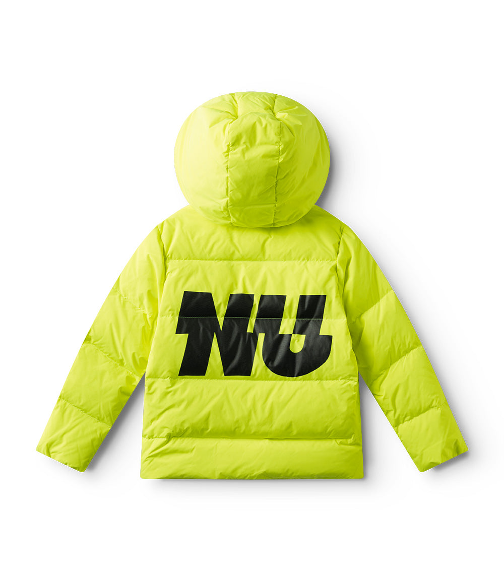 中綿ジャケット　ライムグリーン nugu puffy down jacket – NUNUNU