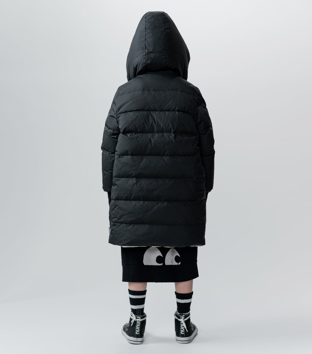 reversible side eye down coat – NUNUNU