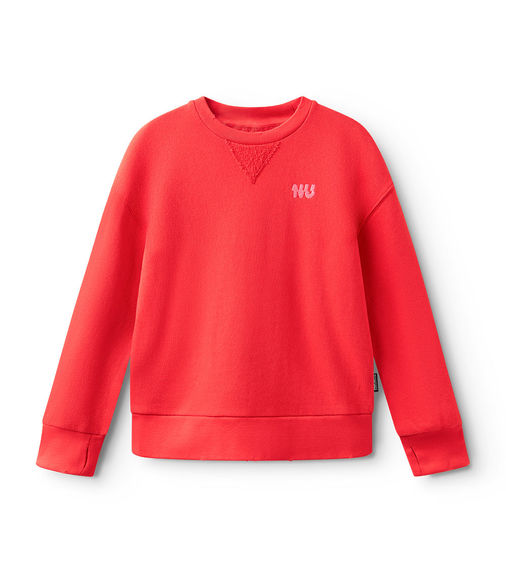 nununu nu sweatshirt smokey red
