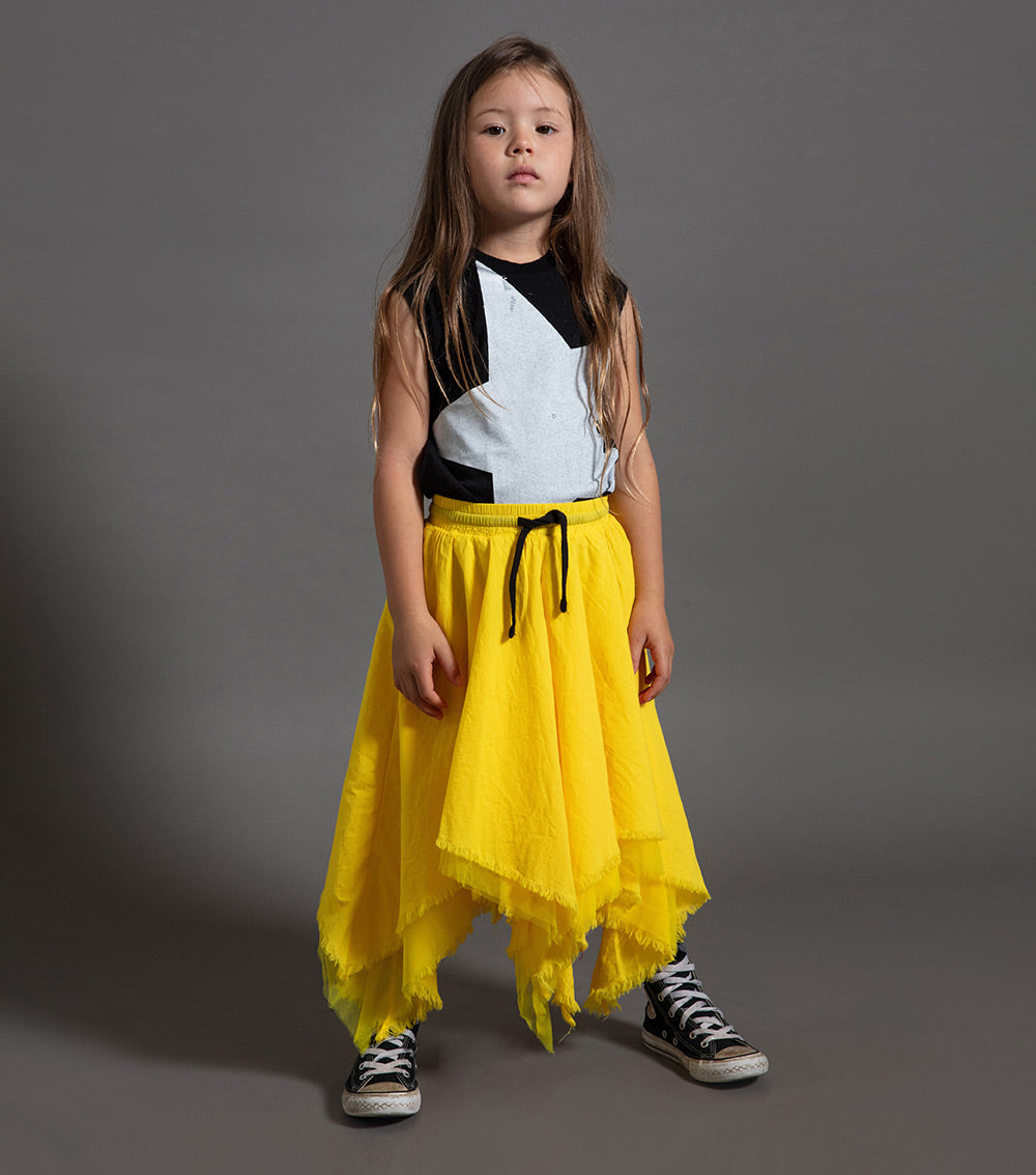 Nununu layered shops summer skirt sz 8-9y