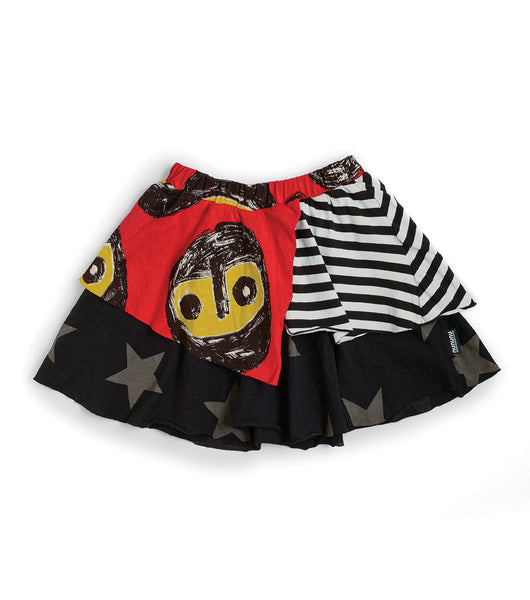 Nununu layered shops summer skirt sz 8-9y