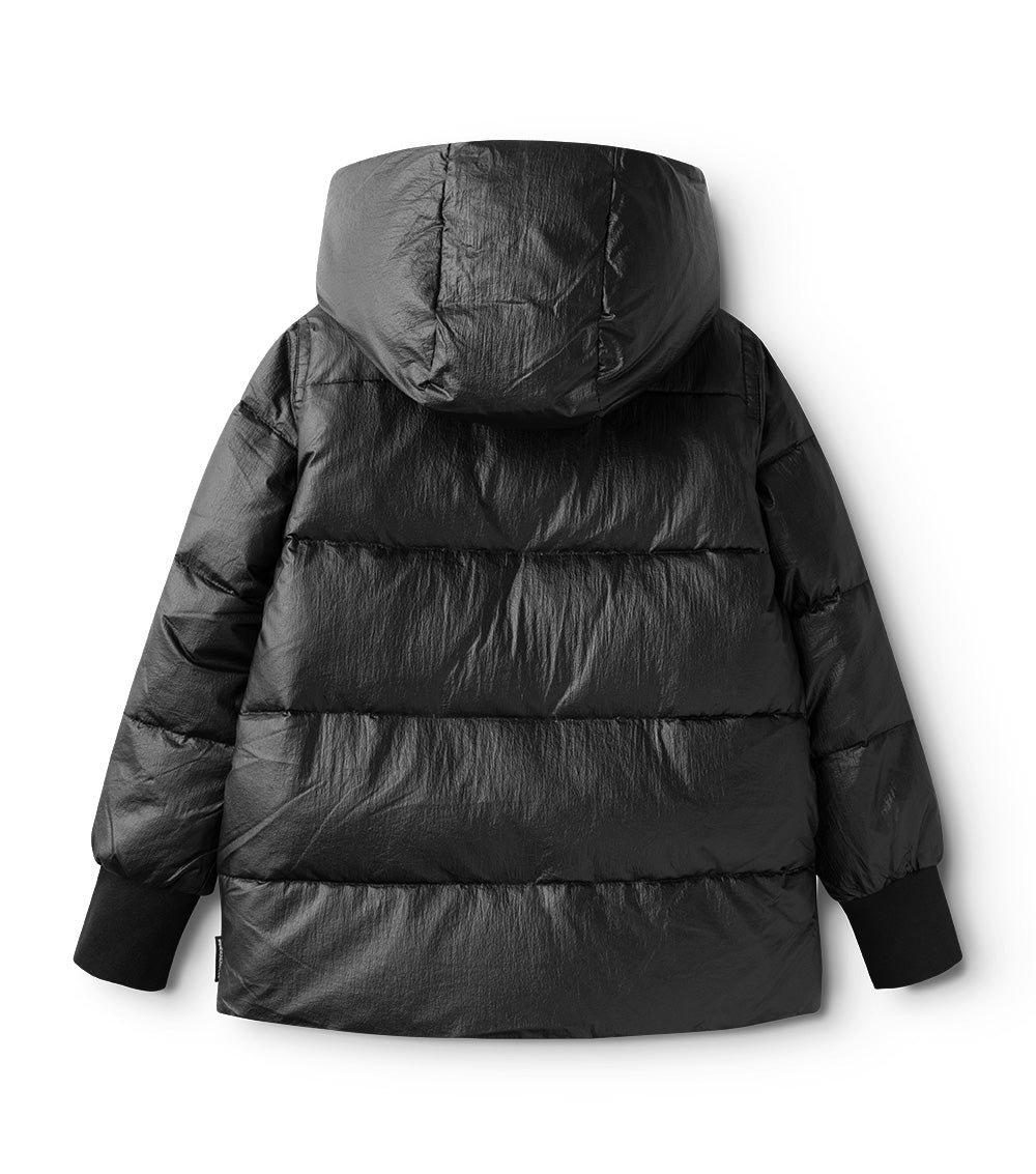 Girls black best sale down jacket